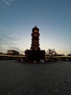 The Clock Tower above Sardar Market